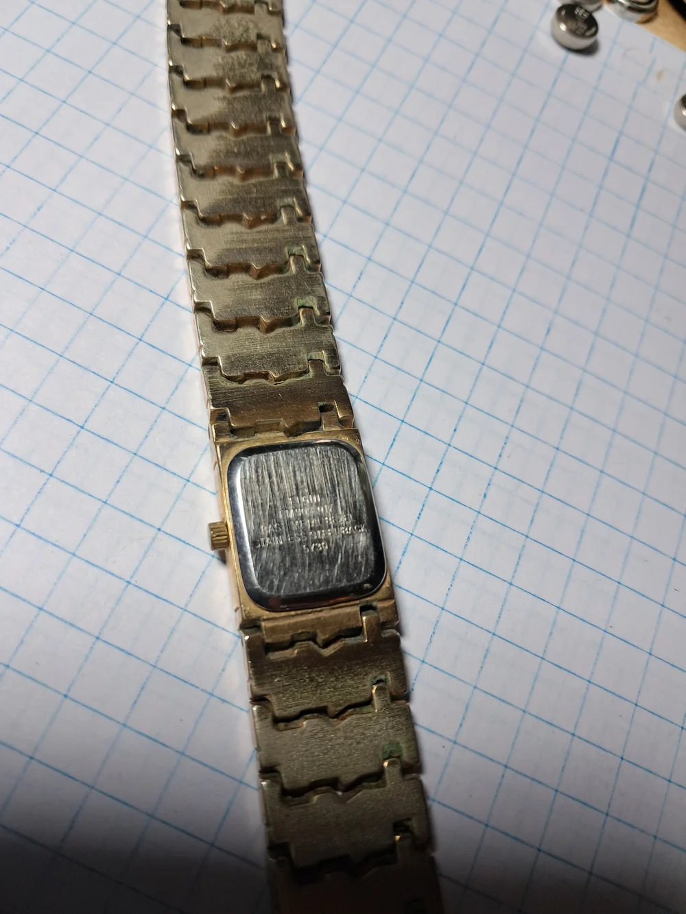 Elgin Gold-Tone Ladies Bracelet Watch